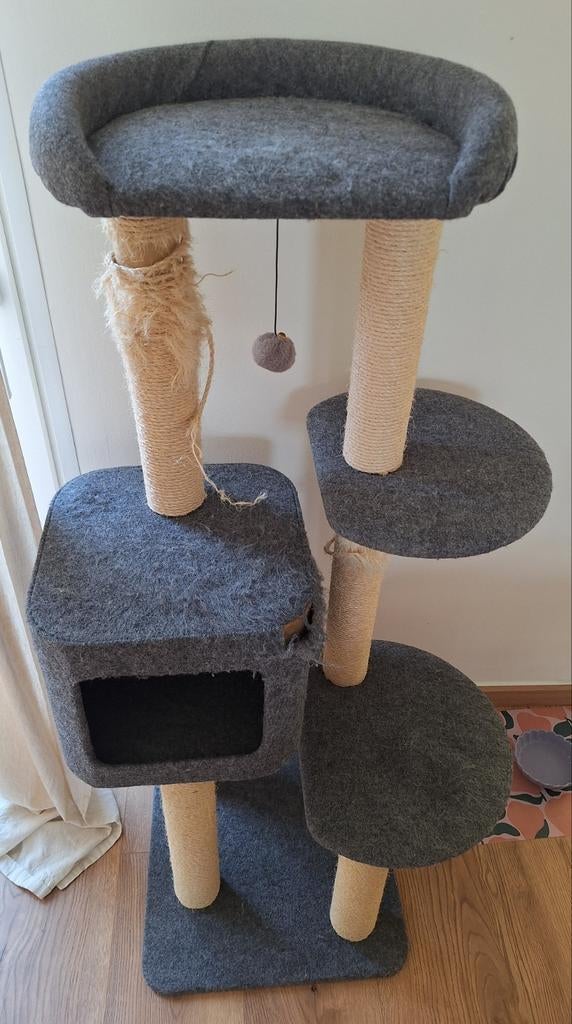 Krabmeubel cat scratcher, Ophalen, Gebruikt, Krabpaal