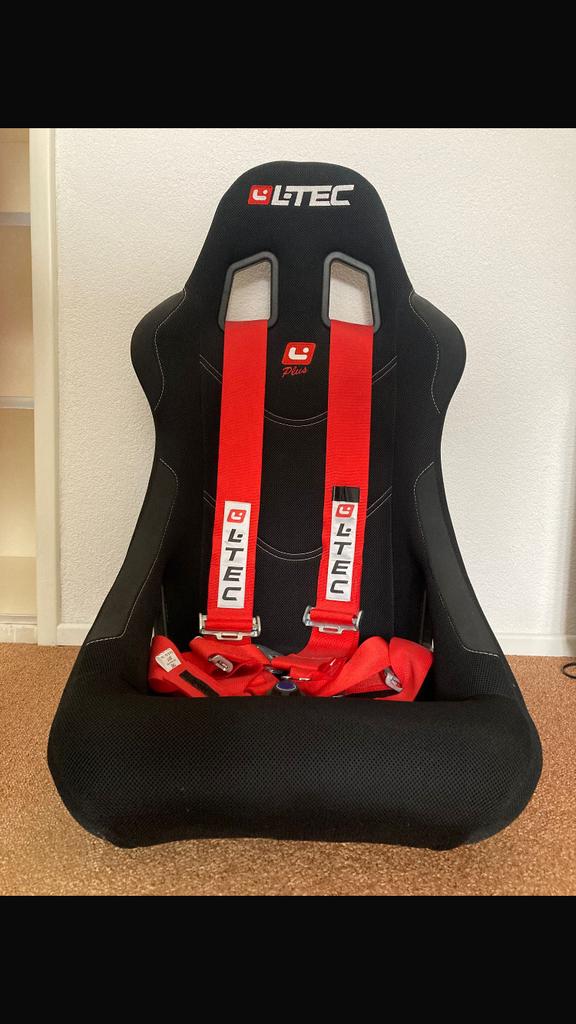 L-tec kuipstoelen met 4 punts gordels, Ophalen, Nieuw