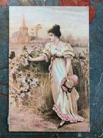 9-8-1908 Dame (RR), Ophalen of Verzenden, Voor 1920, Gelopen, Overige thema's