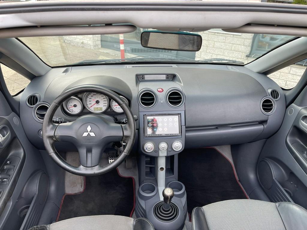 Mitsubishi Colt CZC 1.5 Turbo Cabrio Leer Carplay (bj 2006), Auto's, Gebruikt, 4 cilinders, 4 stoelen, Colt