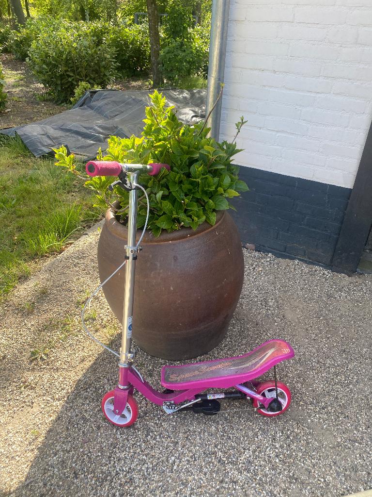 Meisjes step Space scooter, Fietsen en Brommers, Steps, Ophalen, Gebruikt, Gewone step, Space Scooter