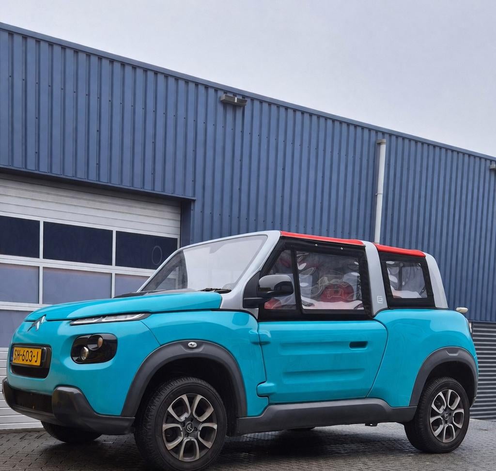 Citroën E-mehari / 100% Elektrisch / Ultra goedkoop rijden, Auto's, Stof, Overige modellen, Cabriolet, 39 pk