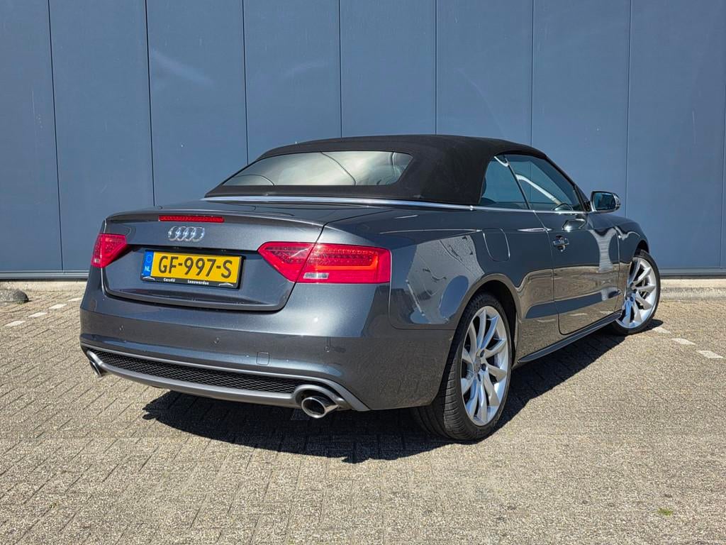 Audi A5 Cabriolet 1.8 TFSI S-line B&O Sport leer DAB, Auto's, Gebruikt, 4 cilinders, Cabriolet, 4 stoelen