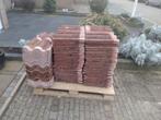 GRATIS +- 100 dakpannen Roma rood, Ophalen, Gebruikt, Steen of Klei, 15 m² of meer