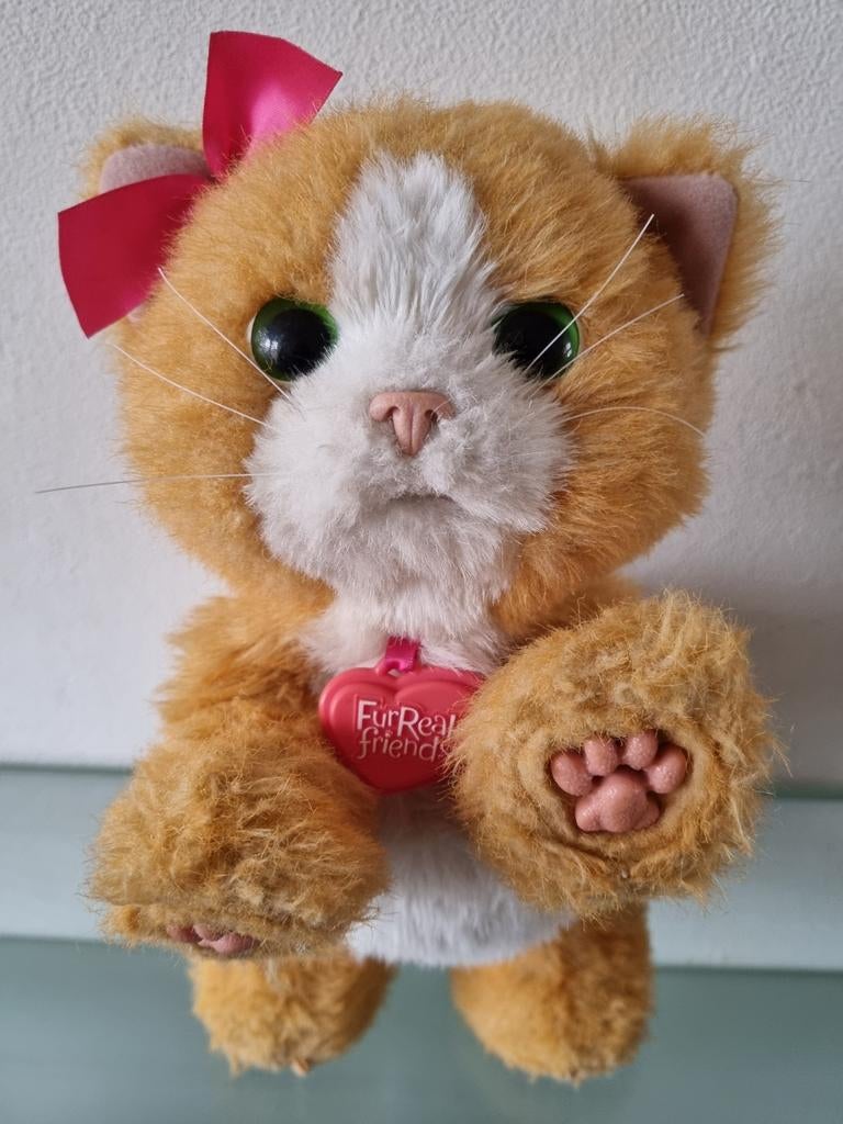 Orig,FurRealFriends,DAISY POES,30cm,Interac,Label,Inwst!, Overige merken, Overige karakters, Ophalen of Verzenden, Zo goed als nieuw