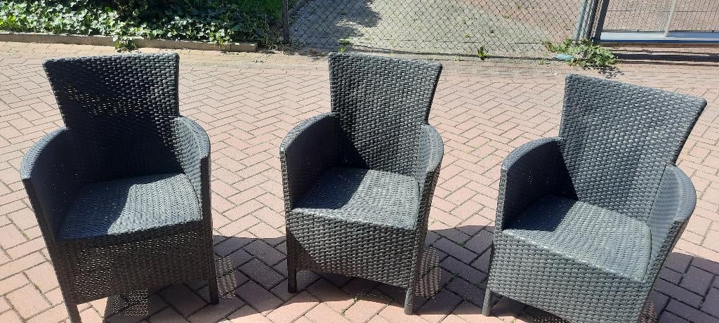 Tuinstoelen, Ophalen, Gebruikt, Kunststof