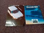 Diverse folders Saab 99/900/96., Ophalen of Verzenden, Gelezen, Overige merken