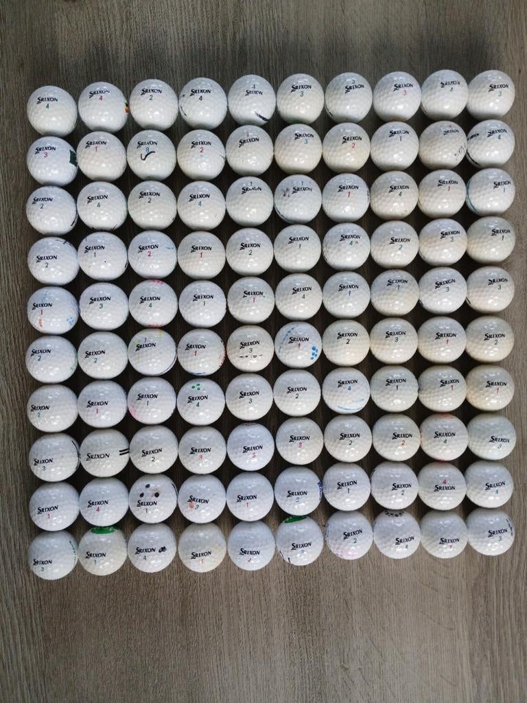 100 Srixon golf ballen, Ophalen of Verzenden, Zo goed als nieuw