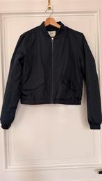 Donkerblauw bomberjack van JDY only, Ophalen of Verzenden, Zo goed als nieuw, Maat 38/40 (M), Blauw