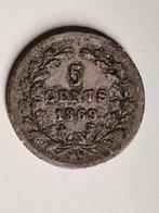 5 cent 1869, Ophalen of Verzenden, Koning Willem III, 5 cent, Losse munt