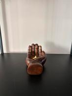 Urn  Hand Kaarthouder/Kandelaar - 150ml urne urnen, Info@jouwurn.nl, Bruin, Ophalen of Verzenden, Metaal