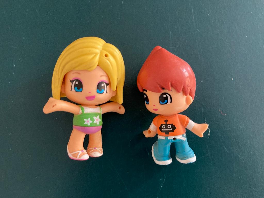 Pin y pon pinypon pinpon poppetjes 2 stuks nette staat!, Ophalen of Verzenden, Zo goed als nieuw