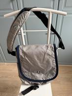 Crumpler Slippy Fish schouder- laptoptas, 14”, zilver/blauw, Ophalen of Verzenden, 14 inch, Zo goed als nieuw, Schoudertas