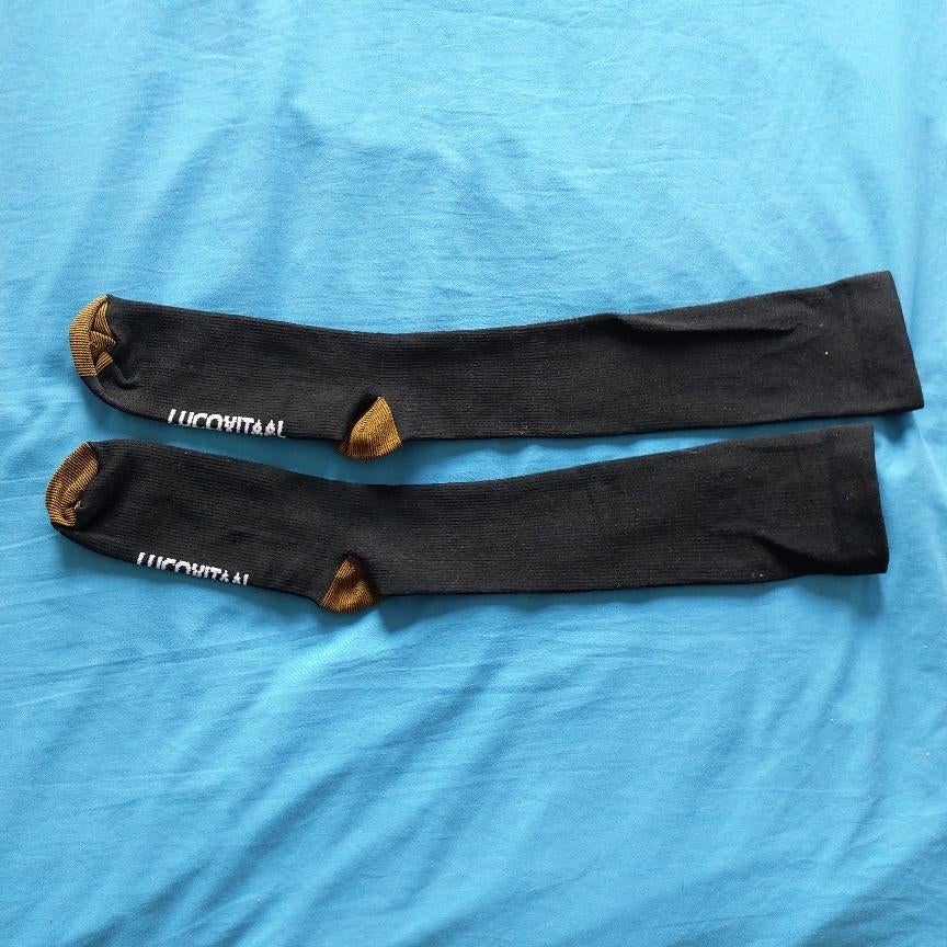 Lucovitaal steunkousen, Kleding | Dames, Sokken en Kousen, Ophalen, Zo goed als nieuw, Zwart, Sokken en Kniesokken
