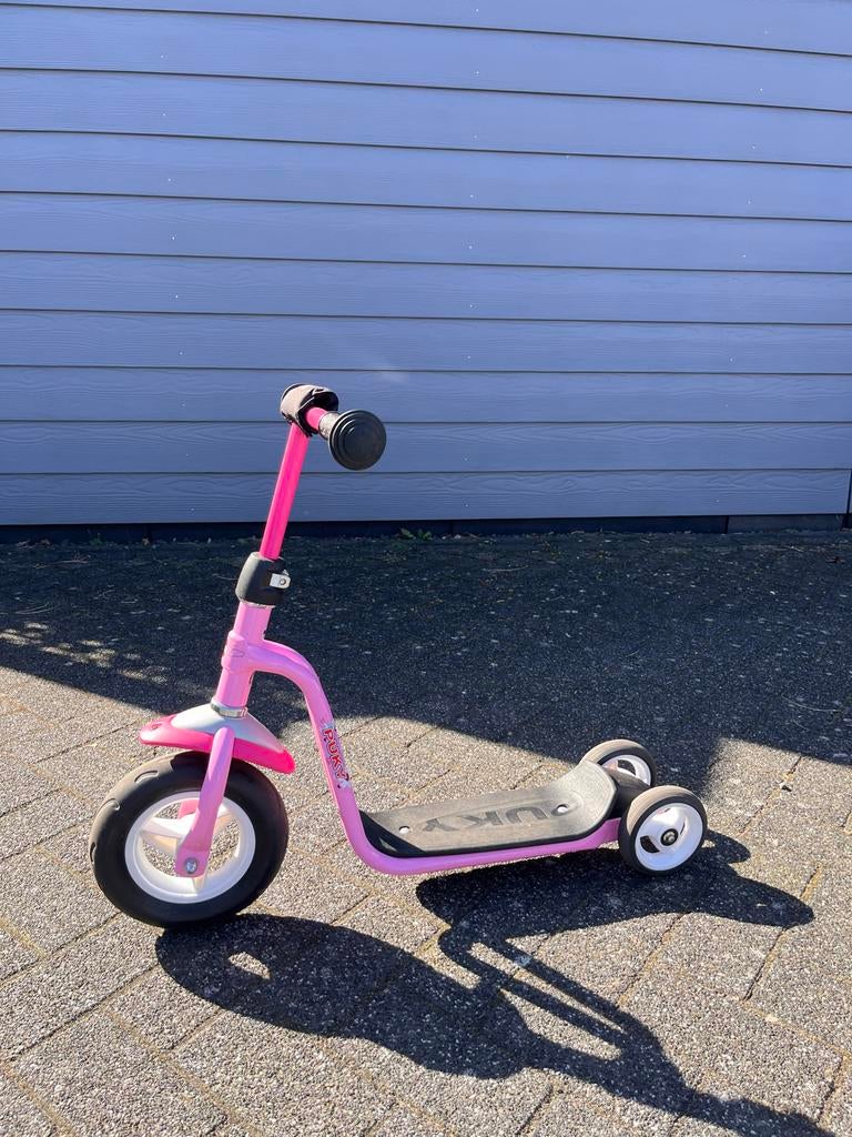 Puky kinderstep roze met 3 wielen, Fietsen en Brommers, Steps, Ophalen, Gebruikt, Gewone step
