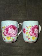 2x PiP Studio mokken met rozenprint, Ophalen of Verzenden, Zo goed als nieuw, Overige stijlen, Kop(pen) en/of Schotel(s)