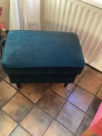 Stoel en voetenbankje, Ophalen, Stof, Eén