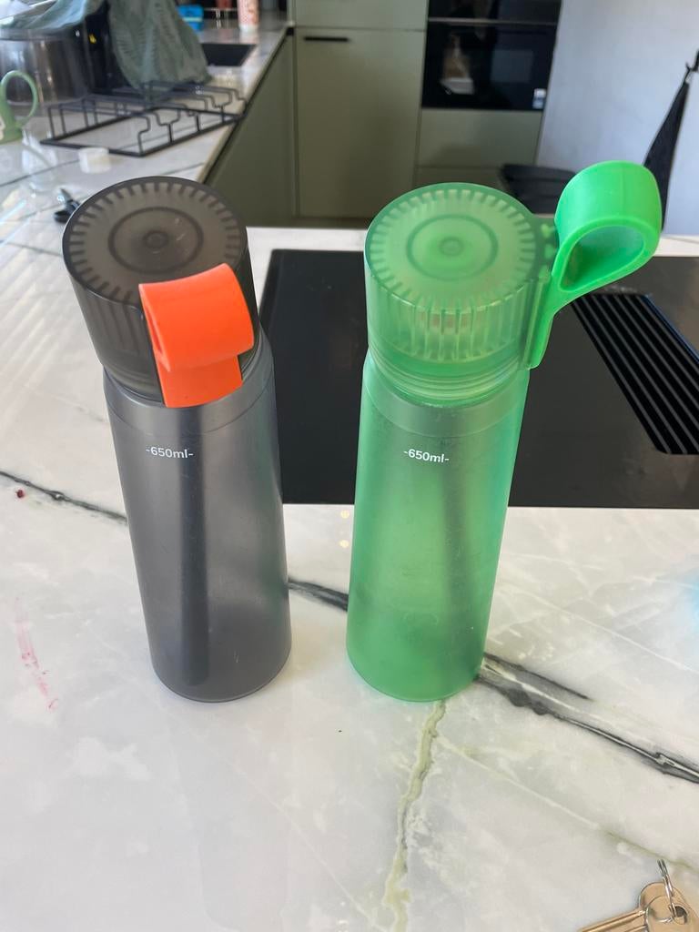 Air Up Drinkflessen - 2 stuks in goede staat, Ophalen of Verzenden, Zo goed als nieuw