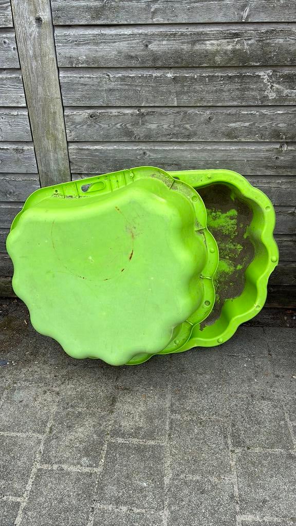 Zandbak schelp, Ophalen, Gebruikt