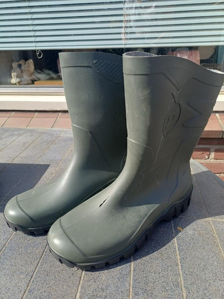 Dunlop laarzen, maat 43 zgan, Ophalen, Zo goed als nieuw, Laarzen
