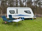 Hobby La Vita 460 UFE incl. Mover (seizoens klaar), Caravans en Kamperen, Rondzit, Hobby, Dwarsbed, 6 tot 7 meter