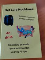 Het Luie Kookboek Airfryer recepten door P. van Konijnenburg, Verzenden, Zo goed als nieuw