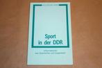 Sport in der DDR - Oude uitgave 1984, Boeken, Ophalen of Verzenden, Zo goed als nieuw, Europa