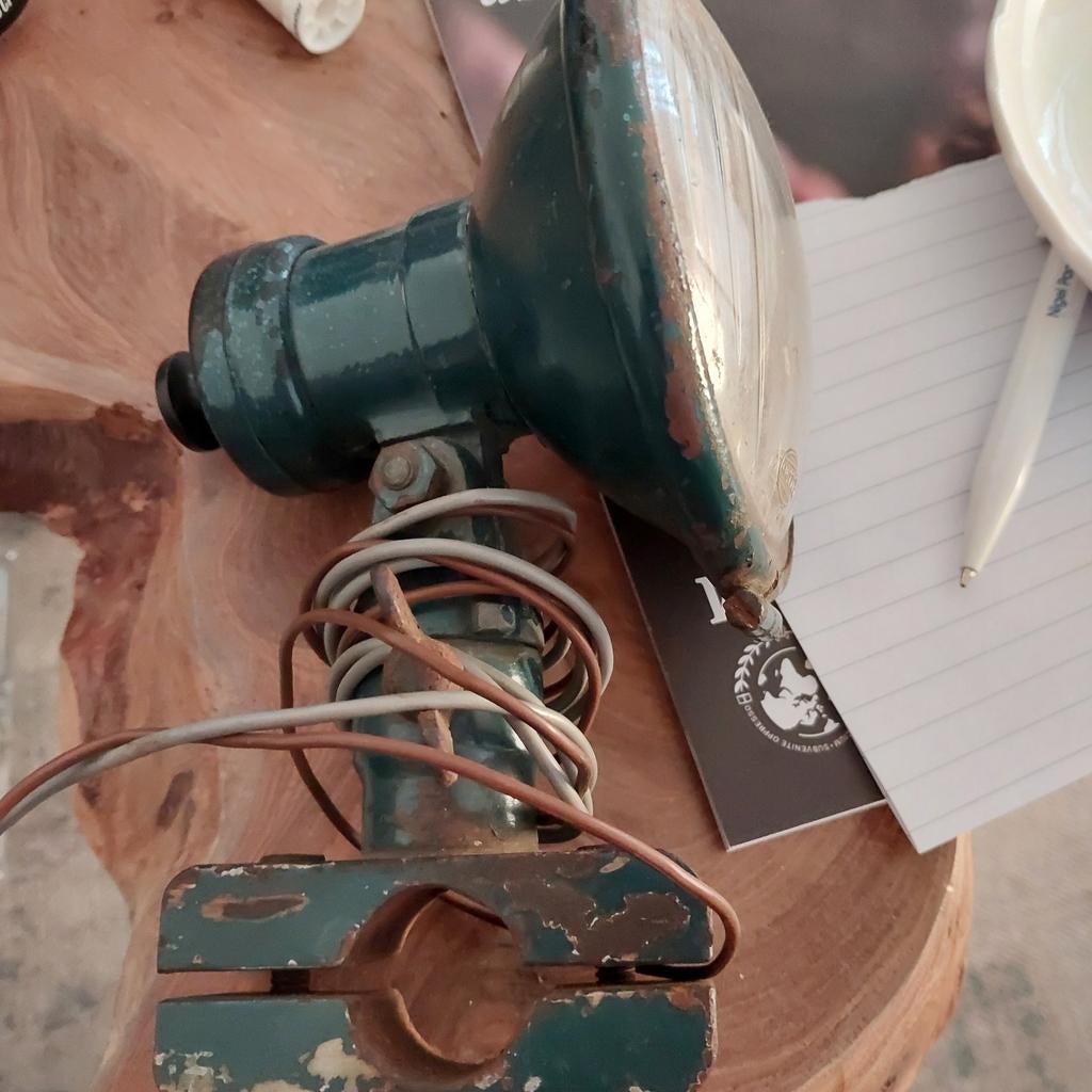 Hella zoeklicht oldtimer motorfiets jaren '30/'40 BMW, Ophalen of Verzenden