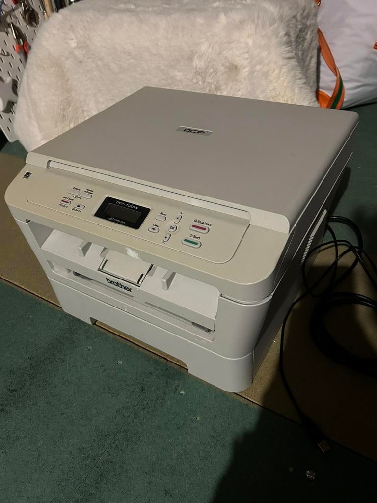 Brother DCP-7055W laserprinter, Gebruikt, Printer, Zwart-en-wit printen, Laserprinter