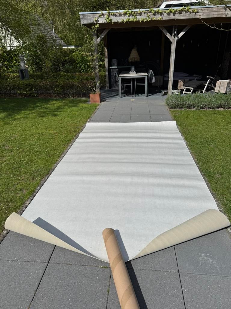 Witte loper 360x200, Ophalen, Zo goed als nieuw, Wit, Accessoires