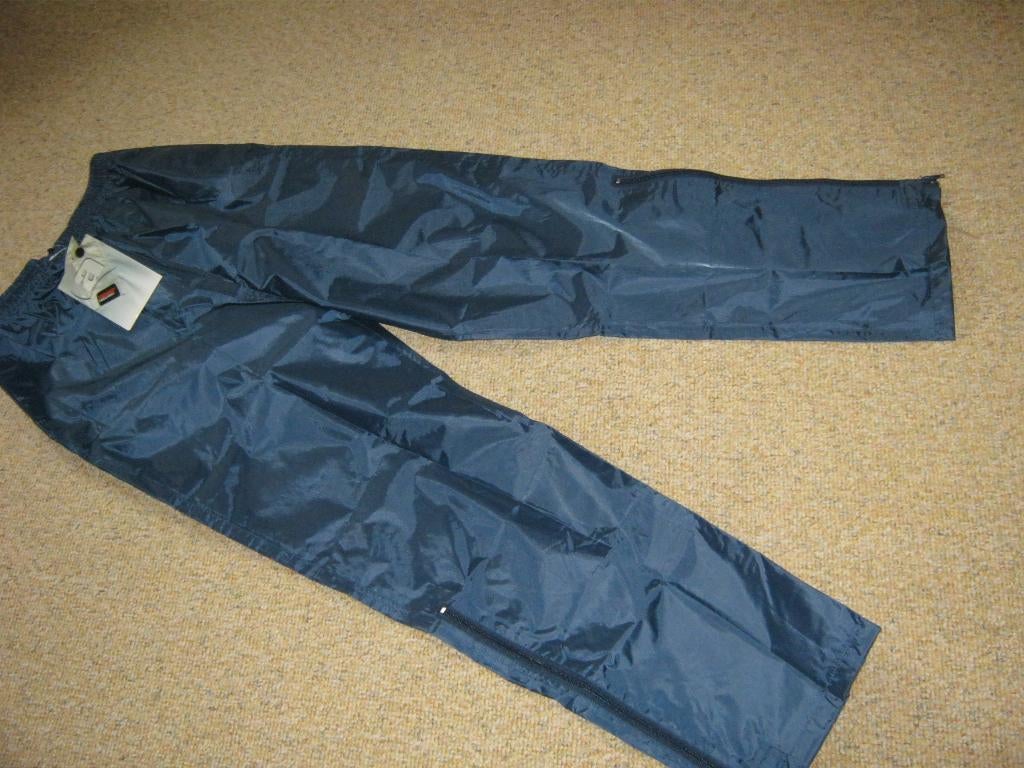 nieuwe regenbroek, Ophalen, Nieuw, Regenbroek, Heren