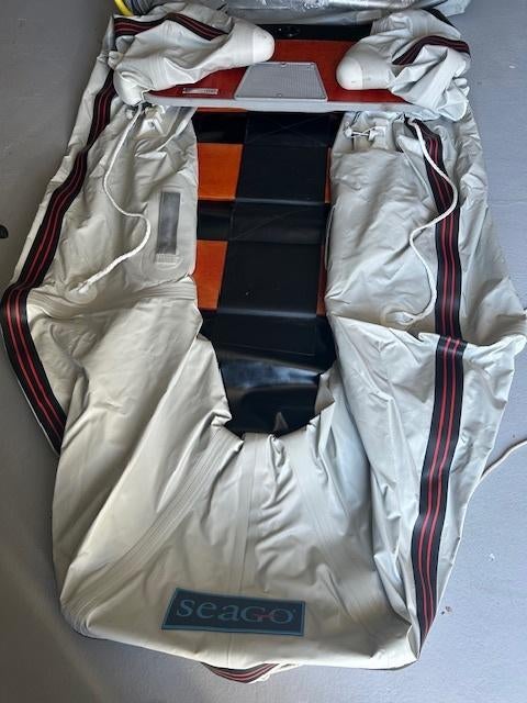 Seago opblaasbaar boot, Ophalen, Gebruikt, Zeilboot