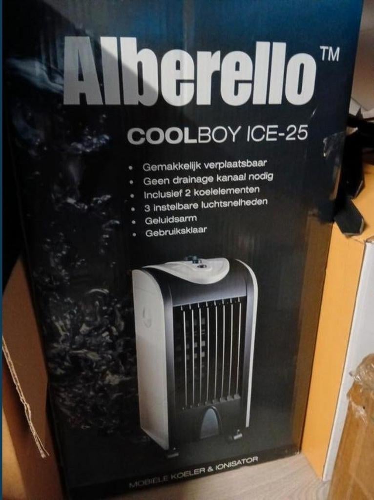 Alberello aircooler, Ophalen, Minder dan 60 m³, 3 snelheden of meer, Koelen en Ontvochtigen