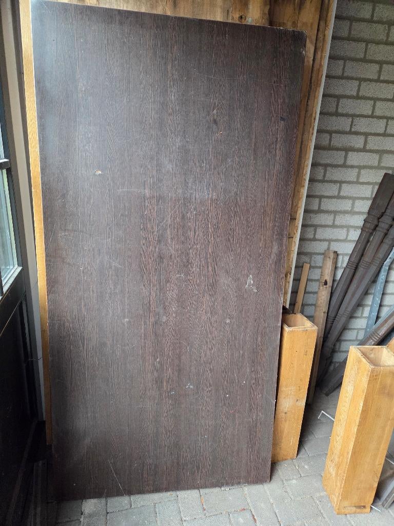 Multiplex plaat, Lang 2 meter, Breed 1 meter, Dik 3.5 cm, Doe-het-zelf en Verbouw, Werkbanken, Ophalen, Gebruikt