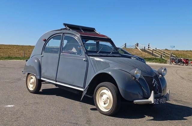 Mooie 2CV 1959 met 600cc motor, Particulier, Te koop