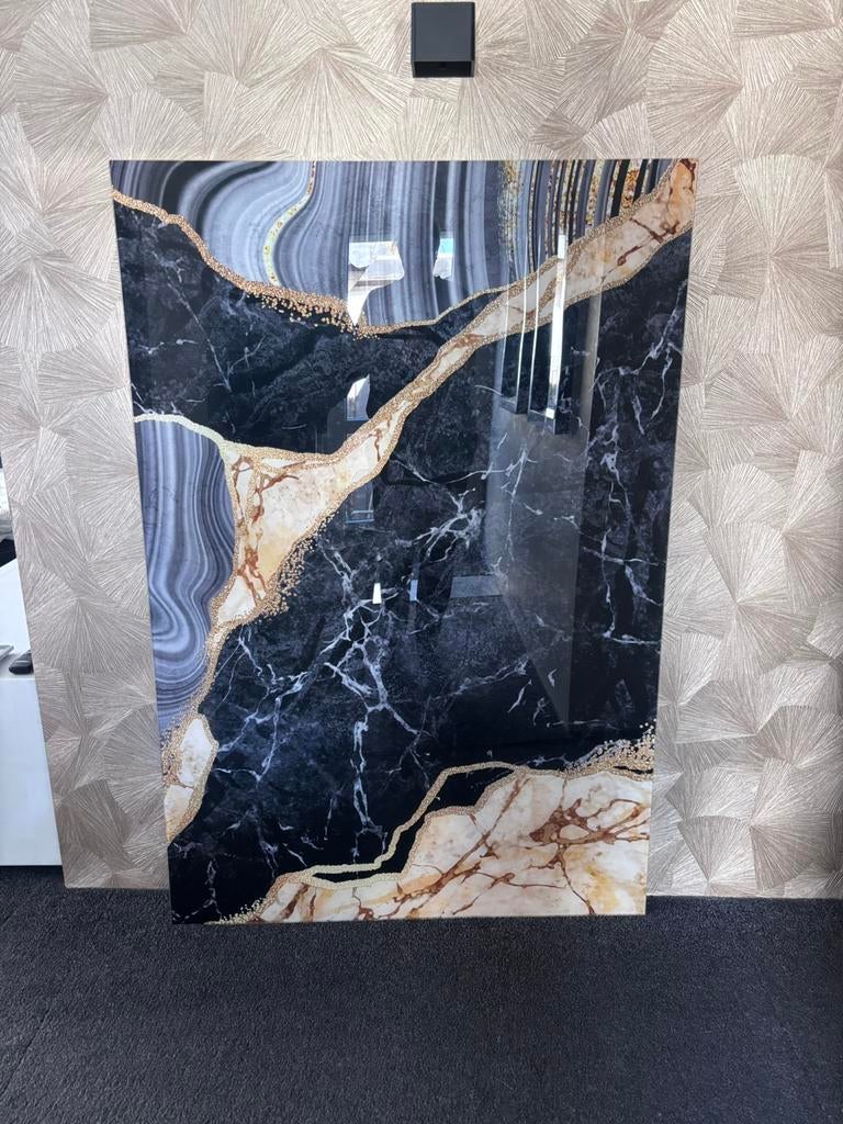 Groot plexiglas schilderij, Ophalen, Zo goed als nieuw