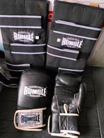 Rumble Boksset - Handschoenen & Scheenbeschermers, Ophalen of Verzenden