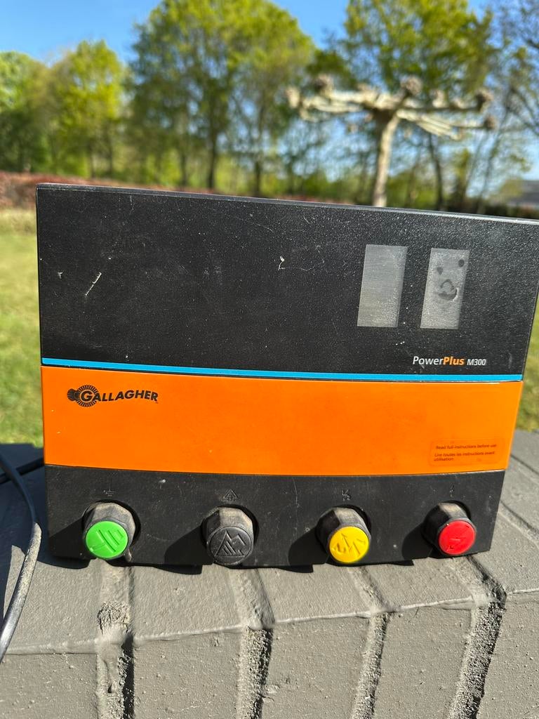 Schrikdraad apparaat Gallagher power plus M300, Toebehoren