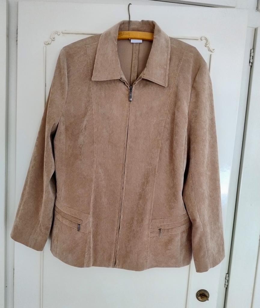 Corduroy jasje Oscar b, Kleding | Dames, Ophalen of Verzenden, Zo goed als nieuw, Maat 38/40 (M), Bruin