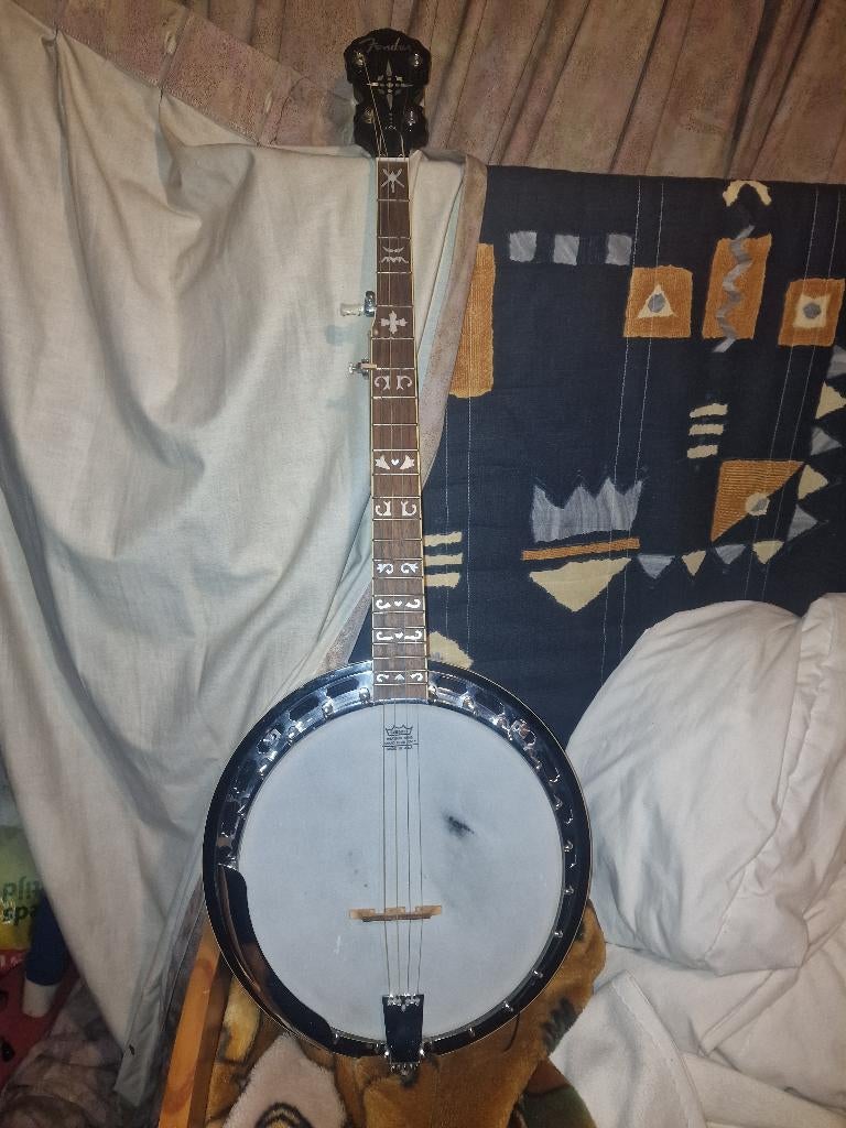 Banjo, Muziek en Instrumenten, Snaarinstrumenten | Banjo's, Ophalen, Gebruikt, 5-snarige of Bluegrassbanjo