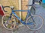 Blauwe retro racefiets, opknappertje, Fietsen en Brommers, Fietsen | Racefietsen, Overige merken, 28 inch, Gebruikt, 10 tot 15 versnellingen
