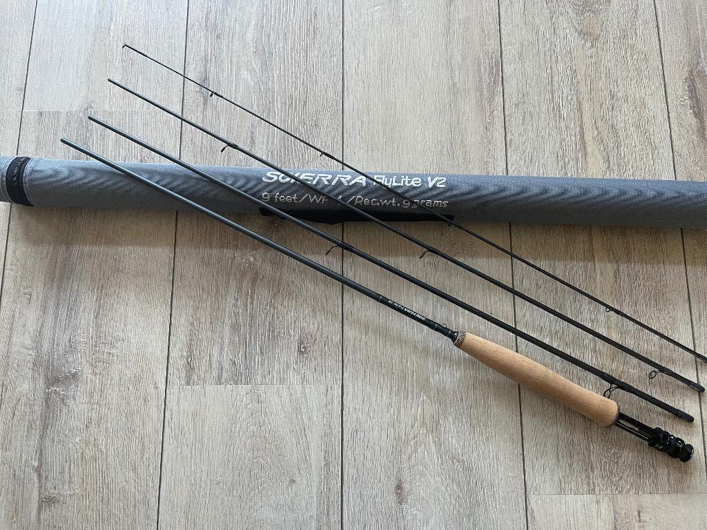1x Scierra flylite v2 9 feet wf4 REC.wt 9 grams, Watersport en Boten, Ophalen of Verzenden, Nieuw, Overige typen