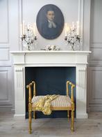 Verguld bankje, Ophalen of Verzenden