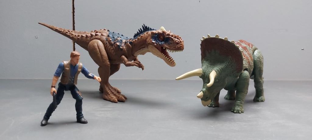Jurassic World actiefiguren set, Ophalen of Verzenden, Gebruikt