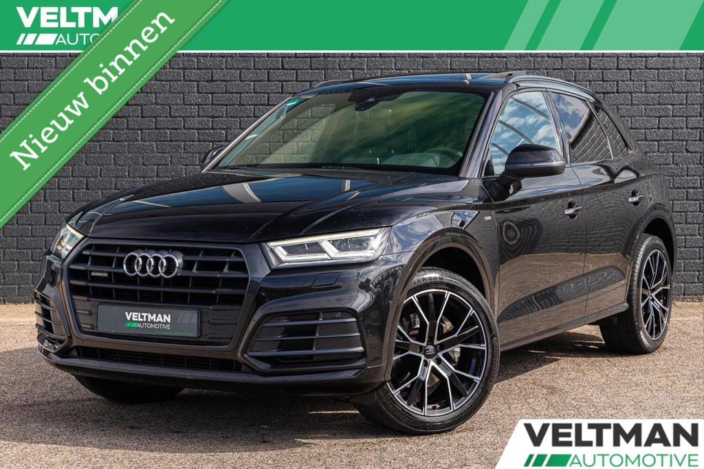 Audi Q5 2.0 TFSI quattro Sport S Line Black Edition PANO TRE, Auto's, Automaat, 15 km/l, Gebruikt, Euro 6