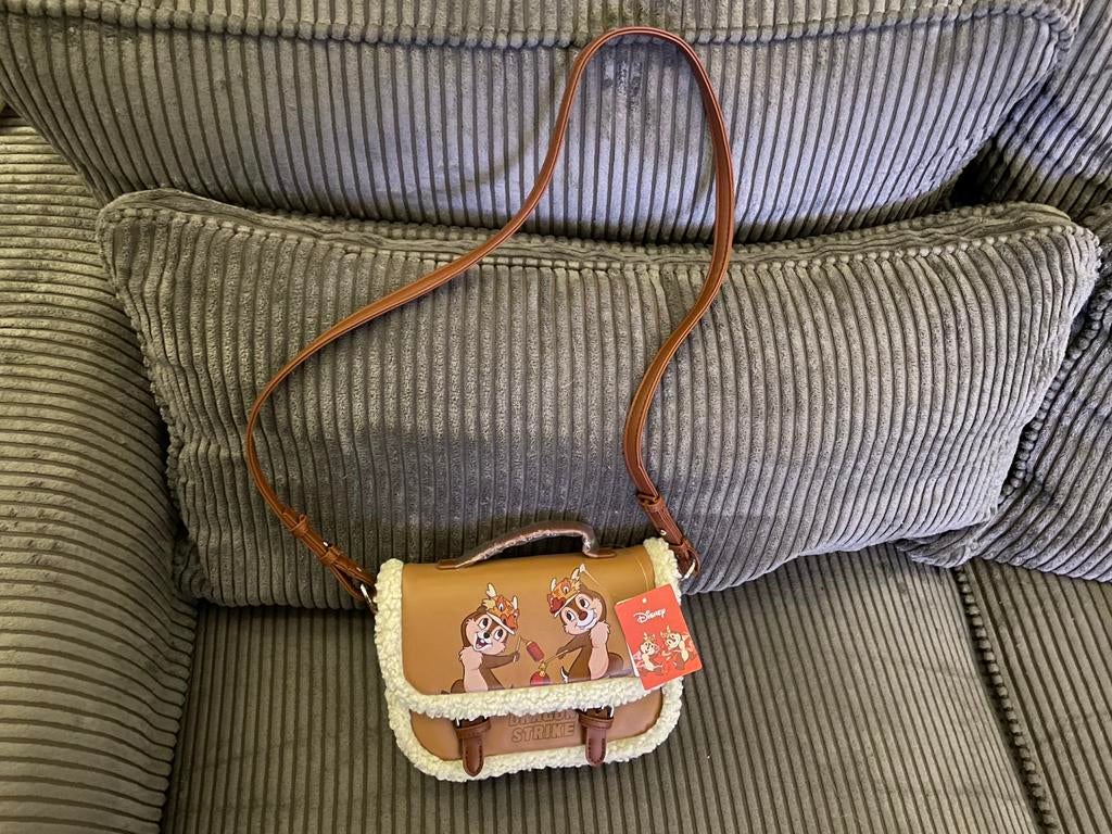Nieuw miniso Disney schoudertasje  tas van Knabbel & babbel, Sieraden, Tassen en Uiterlijk, Ophalen of Verzenden, Nieuw, Beige