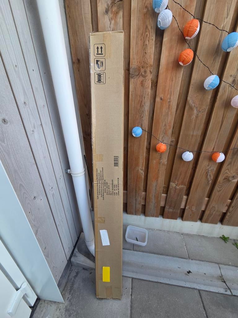 Outfit windscherm 160x300cm zwart, Ophalen, Nieuw, 200 cm of meer, 150 tot 200 cm