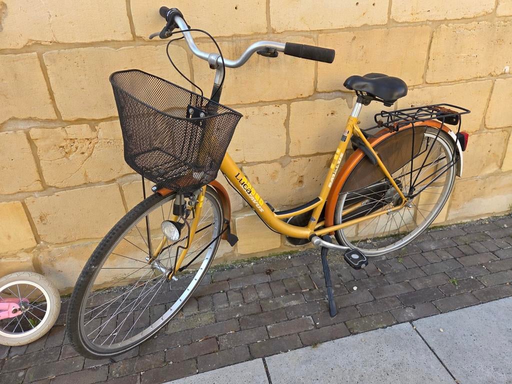 Batavus Damesfiets met Gebruikssporen, Ophalen, Velgrem, Versnellingen, Batavus