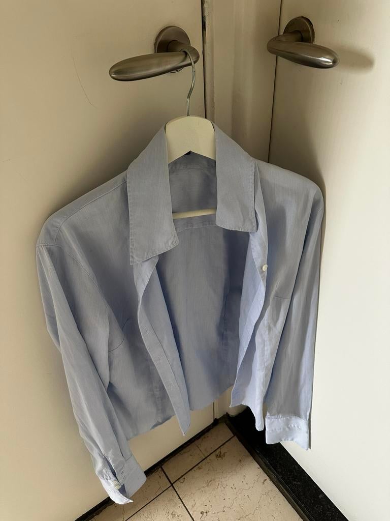 Purdey lichtblauwe blouse maat 44, Verzenden, Zo goed als nieuw, Maat 42/44 (L), Blauw