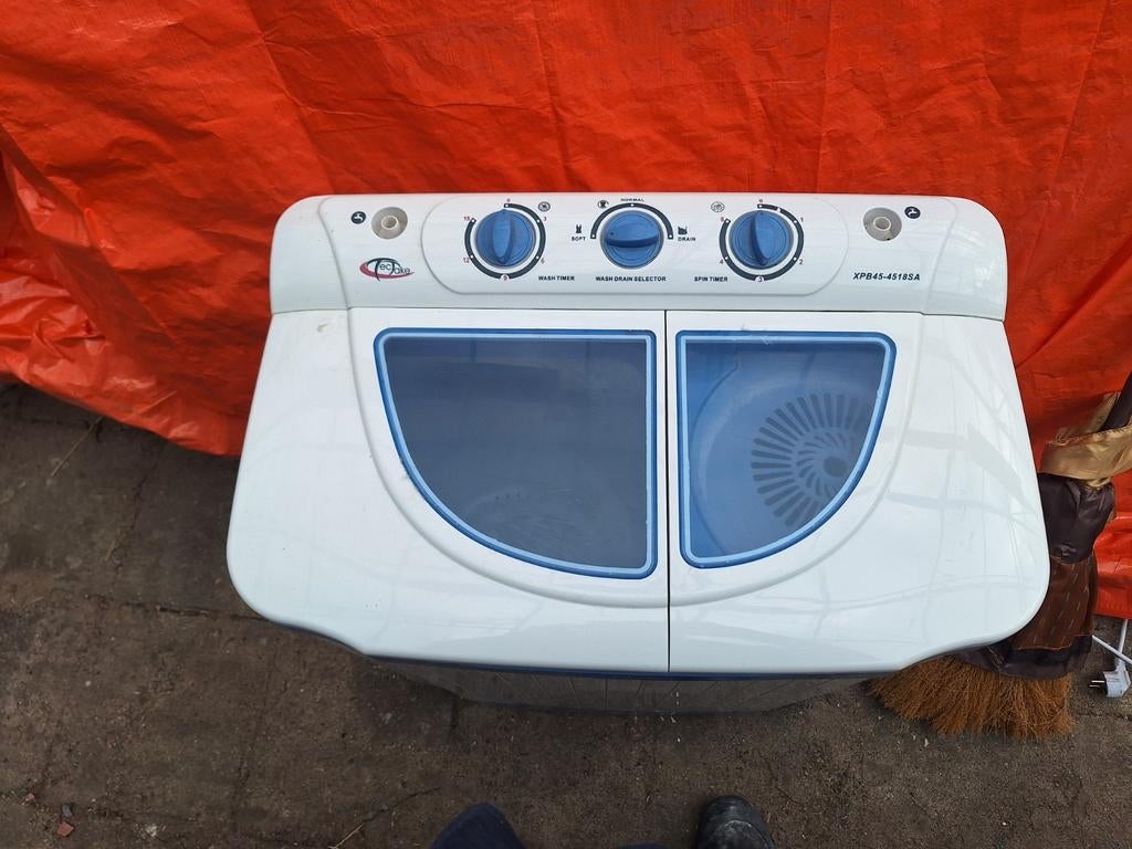 Compacte mini wasmachine, Witgoed en Apparatuur, Wasmachines, Ophalen, Minder dan 85 cm, 4 tot 6 kg, Bovenlader